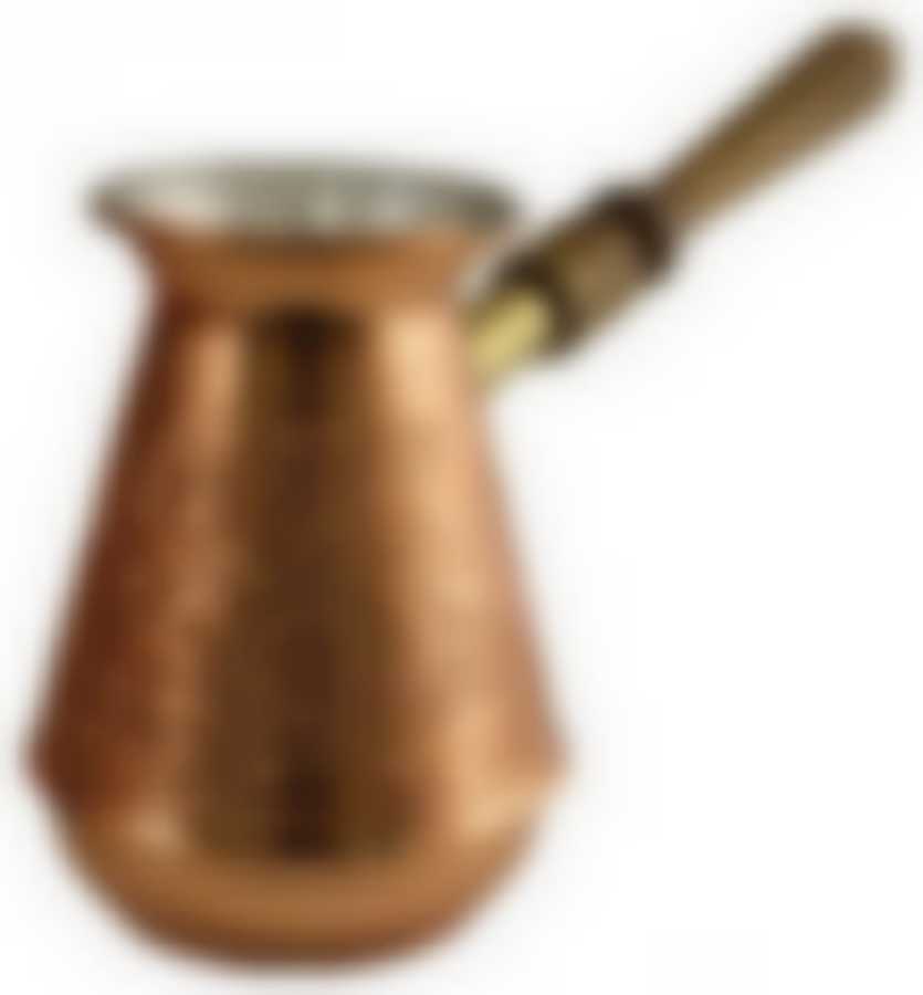 Кофеварка медная "Турчанка", объем 0,37 л съемная ручка