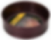 Форма круглая разъемная 22х7 см (Red wine) Linea EASY