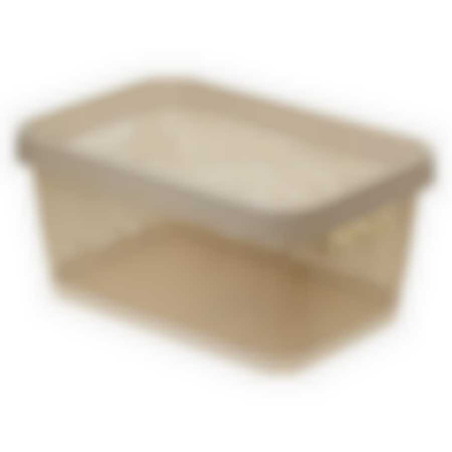 Коробка ПИРУЛА 4,5л с крышкой (латте)