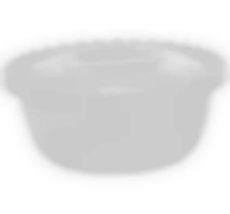 МИСКА круглая с крышкой 3л (белый ротанг)
