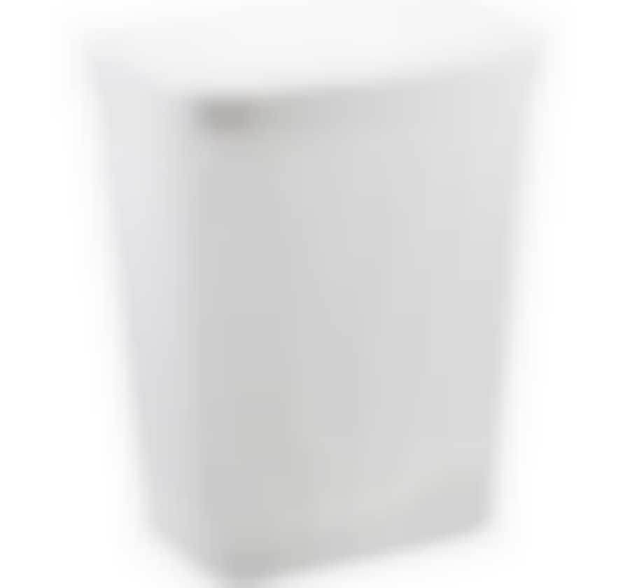 Корзина для белья ПИРУЛА 35 л (белый)