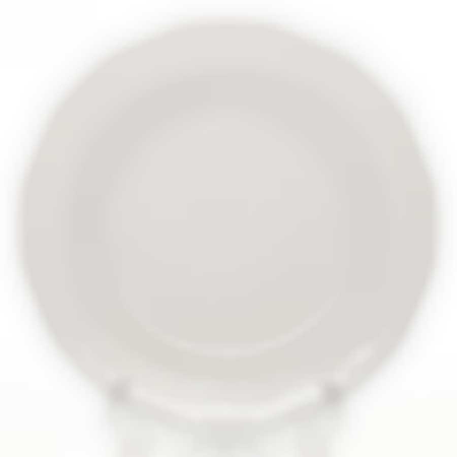 Тарелка мелкая «Афродита»; фарфор; D=26см; белый