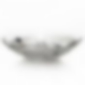 Ваза для фруктов Дятьковский хрусталь "Лист", D=19,8 см