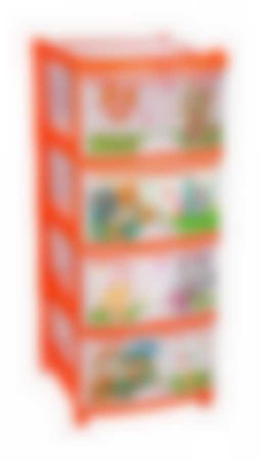 КоMод "44 котёнка" №1 4-х секцион. (цвет в ассортименте)