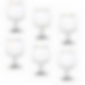 Набор бокалов для коньяка 6 шт Crystalite Bohemia "Клаудия", 250 мл