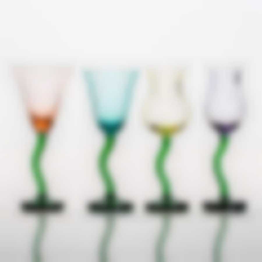 ЦВЕТЫ Фужер/458370/вино 250 мл х4 шт