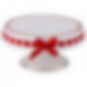 Тортовница на ножке диаметр=25 см высота=14 см