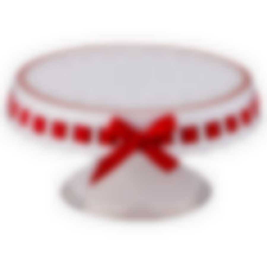 Тортовница на ножке диаметр=25 см высота=14 см