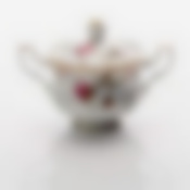 Сахарница Czech Gold Hands "Шиповник", 300 мл