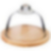 Доска разделочная с крышкой agness 20*20*1,5 см