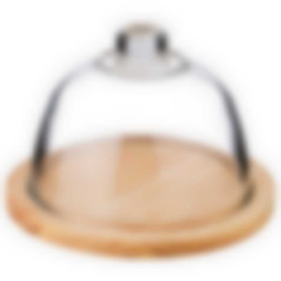 Доска разделочная с крышкой agness 20*20*1,5 см
