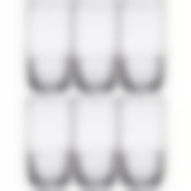 Набор стаканов для воды из 6-ти шт. Айсберг объем 550мл. высота 15см.