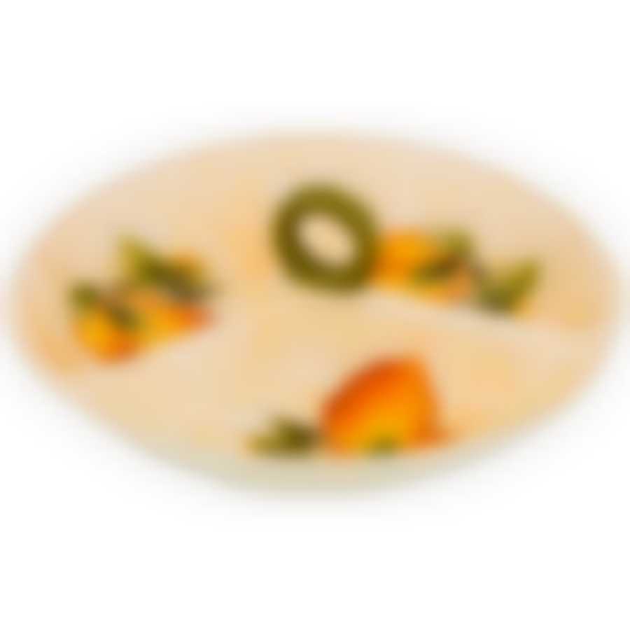 Менажница 3-х секционная Лимоны 22*22*7,5 см.