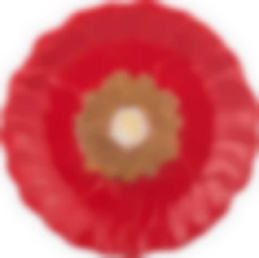 Блюдо Маковый цвет диаметр=19 см