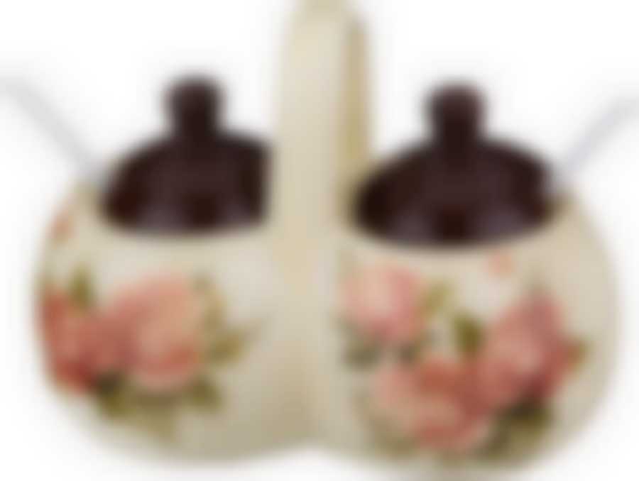 Банка для специй Корейская роза 17*10*13 см.