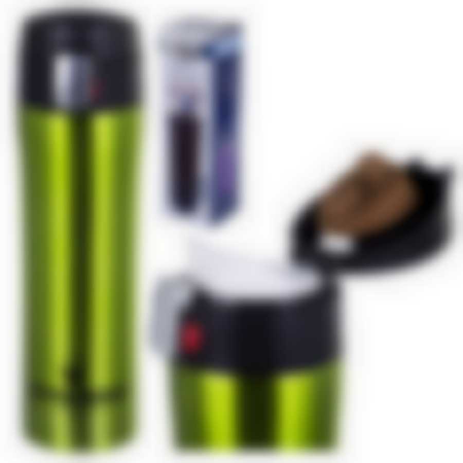 Термос 500 мл, узкое горло, крышка с клапаном