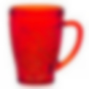 Набор кружек для чая 6 шт. V=300 мл с напылением, красками, отводкой КРАСНЫЙ (П-83-300-Грация