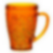 Набор кружек для чая 6 шт. V=300 мл с напылением, красками, отводкой ОРАНЖЕВЫЙ (П-83-300-Грация)