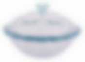 Сахарница с крышкой Хрусталь 0,5 л (прозр. - зел.)