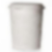 Корзина для белья КРУЖЕВО 50 л (белый)