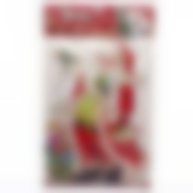 Панно новогоднее 3D (музыкальное, с LED подсветкой) "Санта" 41*29см.