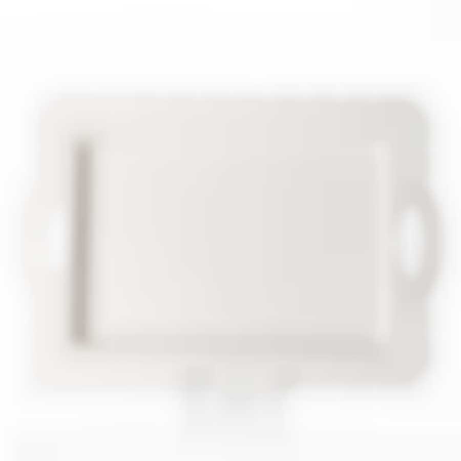 Поднос Ажур 30,5*43 см (белый)