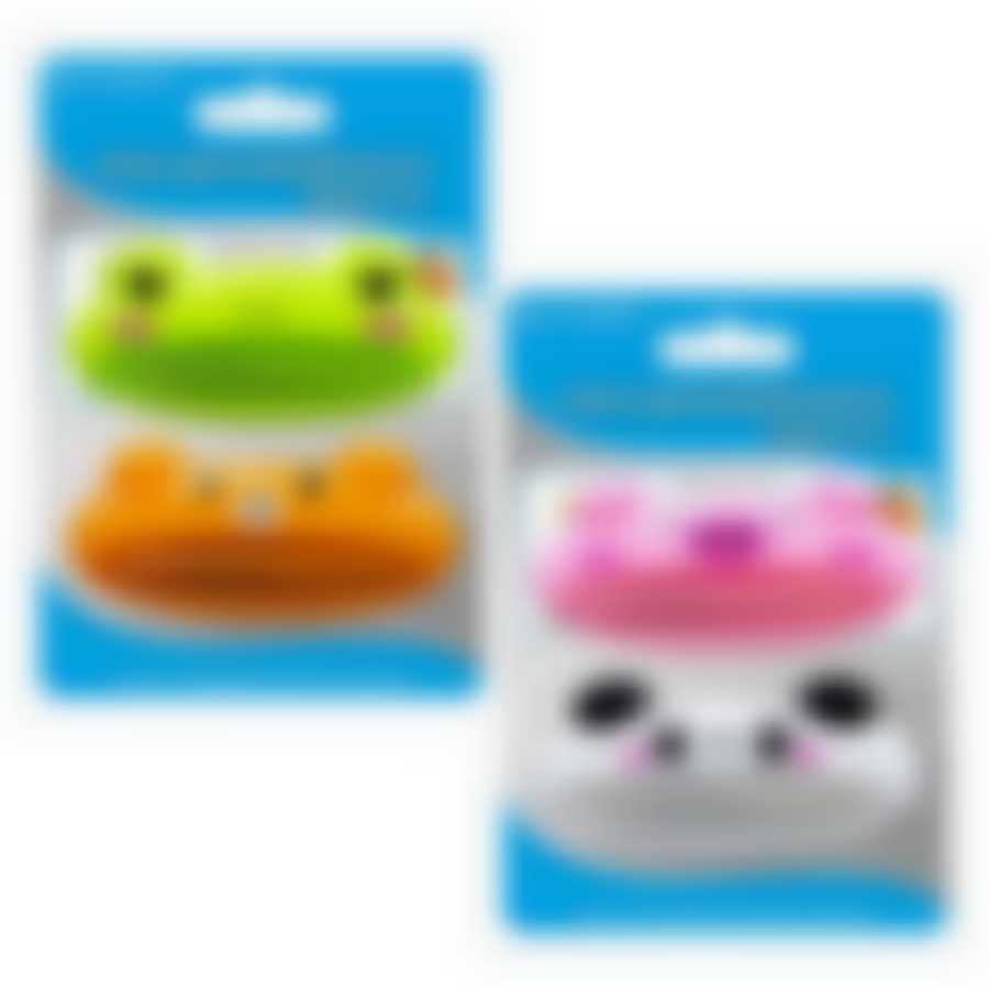 Пресс для зубной пасты "Зверята" 2шт. 4диз. NEW