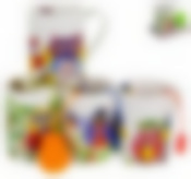 Набор 2 пр. кружка 310мл + силикон.ситечко "СОВЫ" подарочная упаковка