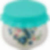 Баночка для меда/варенья с силиконовой крышкой 180 мл д=8 см в=7 см