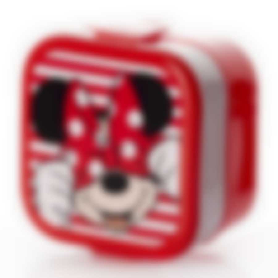 Контейнер Idea "Disney. Минни Маус", 2 секции, цвет: красный