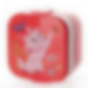 Контейнер Idea "Disney. Минни Маус", 2 секции (коралловый)