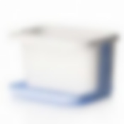 Подставка д/моющих средств (бело-голуб.)