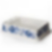 Сушилка для посуды Idea "Деко Гжель", с поддоном, 42,5 x 28,5 x 9,5 см