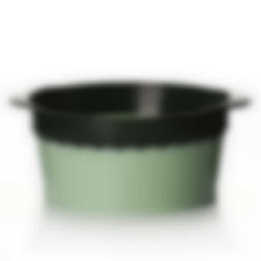 Таз "Колорит" 12л (зеленый)