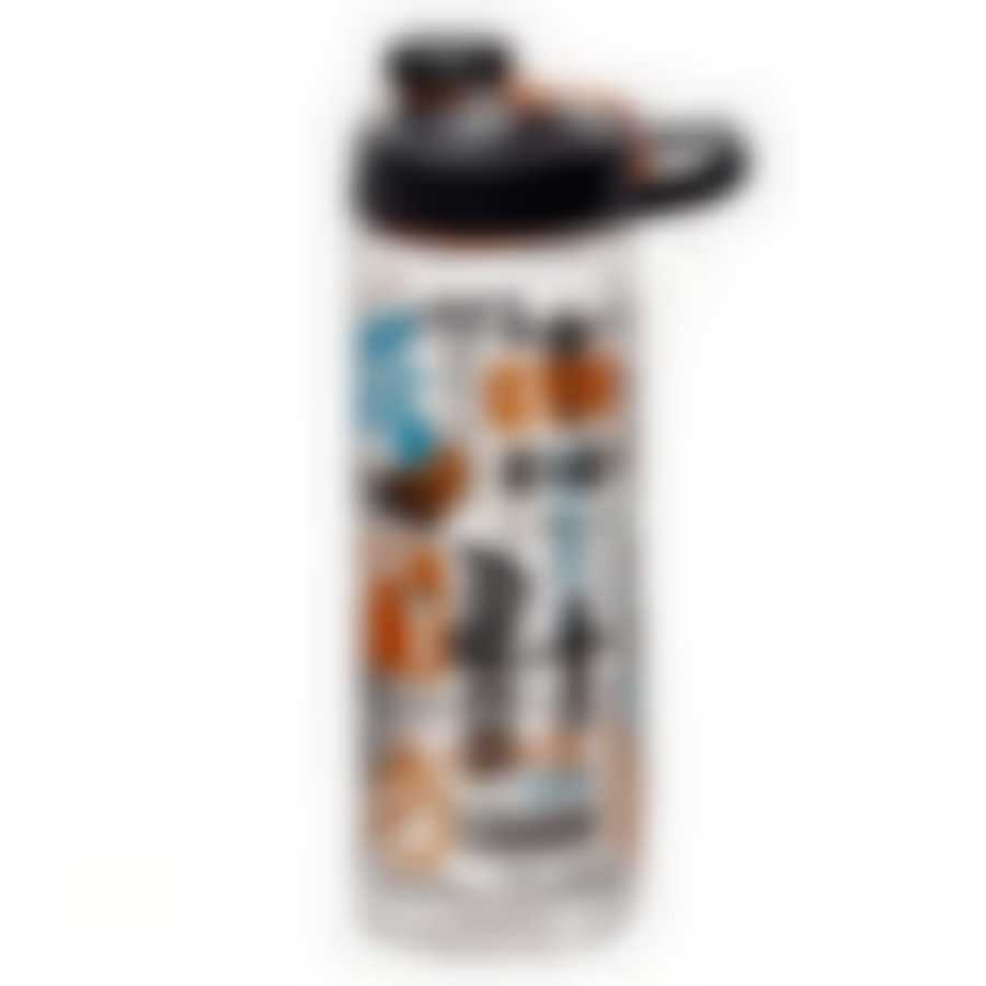 Бутылка спортивная с рисунком 750 мл