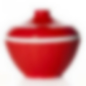 Салатник Меланж 1,45 л с крышкой (красный)