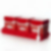 Набор емкостей на подставке Уют 1,2 л (цвет в ассортименте)