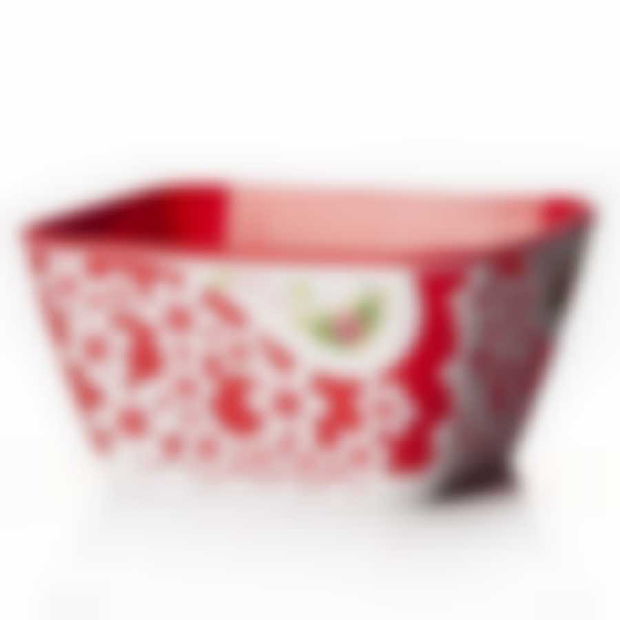 Салатник "Дольче Вита" 2л без кр.(крас.-бел.)