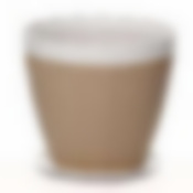 Кашпо Меланж с поддоном 1,5 л (светло-коричневый)