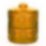 Конфетница Каприз 2-х ярусная (оранжевый)