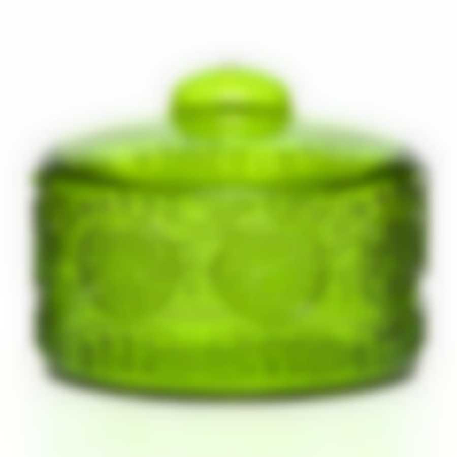 Сахарница с крышкой Каприз 0,6 л (зеленый)