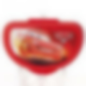 Бутербродница "Дисней Тачки" М1201-Д красная