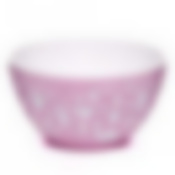 Салатник круглый без крышки Дольче Вита 0,5 л (бел. - роз.)