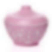 Сахарница с крышкой Дольче Вита 0,5 л (бело-роз.)