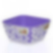 Салатник без крышки Дольче Вита 1,5 л (фиол.-бел.)