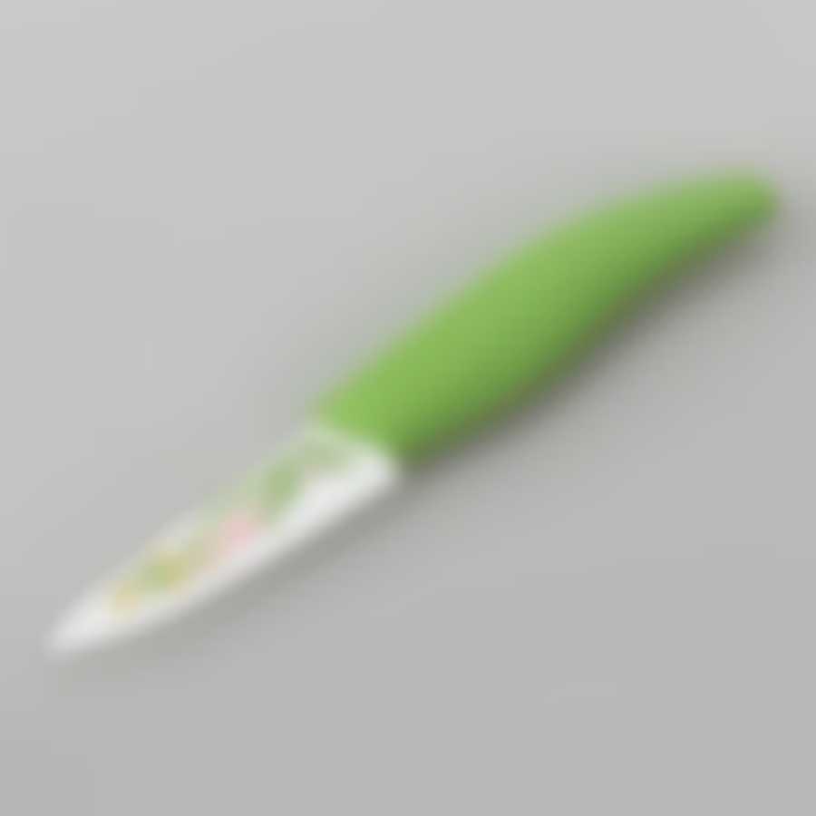 Нож с белым керамическим лезвием 7.5 см