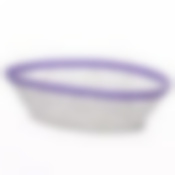 Сухарница Кружево (бело-фиолетовый)