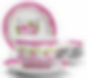 Чайный набор на 6 персон Loraine Цветы, 220 мл