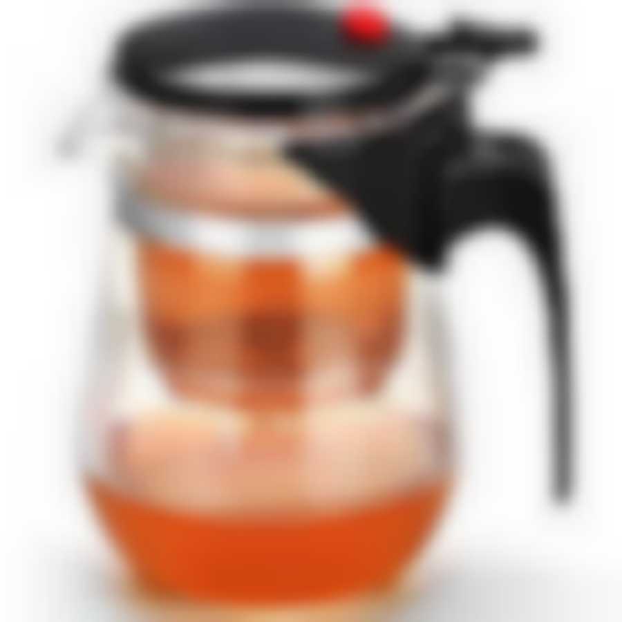 Заварочный чайник500мл стекл.MB дав/клап(х24) 4025