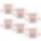 Кофейный набор на 6 персон Loraine, объем 80 мл